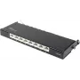 GoodConnections Alcasa GC-N0118 Cat.6a afgeschermde Keystone-module, gereedschapsloos, RJ45, 10G, zwart