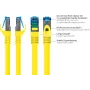 Good Connections RNS® Cat. 6A S/FTP patchkabel met snagless boot, halogeenvrij, geel, 20 m 8060-H200Y