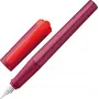 LAMY nexx vulpen Multi-Red A (beginners) met ergonomische grip en RVS-pen 1241765