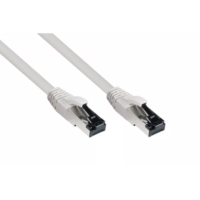 GoodConnections Alcasa 8080L-200 Cat8.1 S/FTP netwerkkabel, 20 m, grijs, RJ45, 40 Gbit/s, 2000 MHz