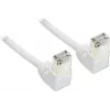 Good Connections Cat. 5e F/UTP patchkabel, wit, 15 m, RJ45 haaks naar beneden 805W-150WI