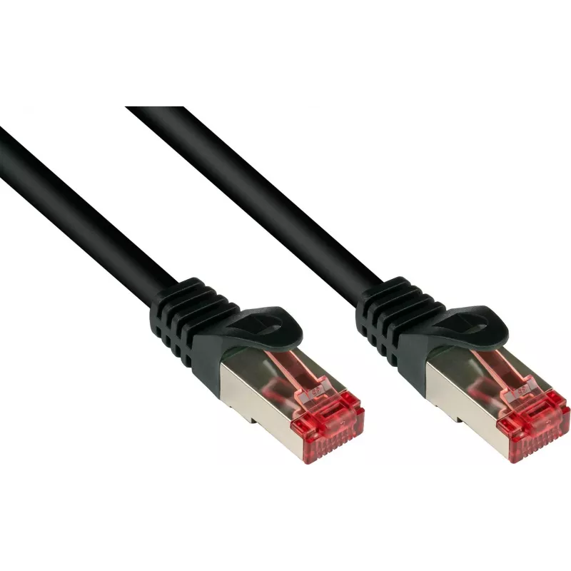 GoodConnections Alcasa 8060-400S Cat6 S/FTP Patchkabel, RJ45 male naar male, 40 m, verguld