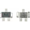 GoodConnections SAT-verdeler met F-connectors, 2-voudig, 5-2250 MHz