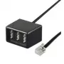 Good Connections RJ11 (6P4C) stekker naar NFN bus telefoonadapter TAA-NFN