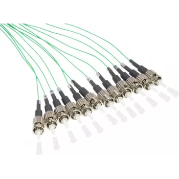 GoodConnections Alcasa LW-802PT 2m 12x ST turquoise LWL patchkabel (LW-802PT)