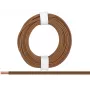 Donau Elektronik 218-88 litze 2 x 0,14 mm² bruin 5 m