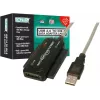 GoodConnections SATA 3 Gb/s kabel, 0,5 m, vergrendelend, rechte stekker 5045-S05