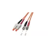 GoodConnections OM2 duplex multimode LWL patchkabel ST/SC, 50/125µm, 5m, oranje LW-805TC