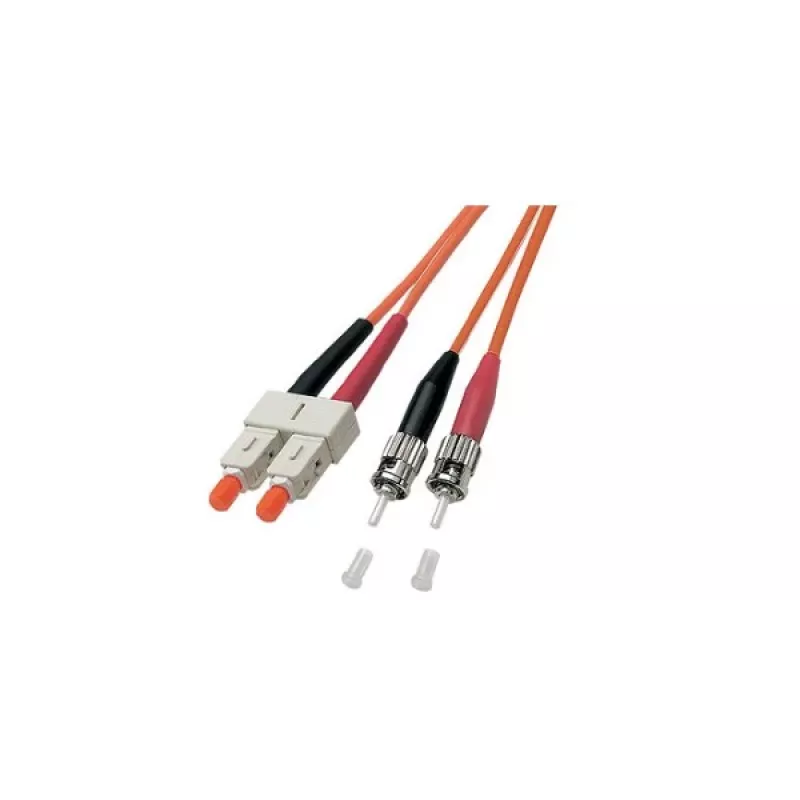 GoodConnections OM2 duplex multimode LWL patchkabel ST/SC, 50/125µm, 5m, oranje LW-805TC