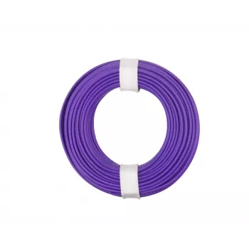 Donau Elektronik 175-016 LiY aderleiding 1 x 0,75 mm² violet (per eenheid)