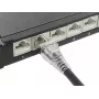 GoodConnections Cat.6A S/FTP patchkabel met RNS® Latch-beveiliging, LSZH, 5m, zwart 8060-HV050S