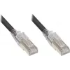 GoodConnections Cat.6A S/FTP patchkabel met RNS® Latch-beveiliging, LSZH, 5m, zwart 8060-HV050S
