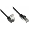 GoodConnections Cat. 5e F/UTP patchkabel, 2m, zwart, 90° naar recht RJ45 805S-020EWI