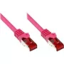 GoodConnections Alcasa 40m Cat6 S/FTP netwerk-patchkabel RJ-45 stekker naar stekker magenta 8060-400M