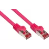 GoodConnections Alcasa 40m Cat6 S/FTP netwerk-patchkabel RJ-45 stekker naar stekker magenta 8060-400M
