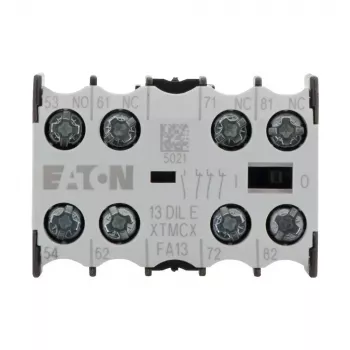 Eaton 13DILE positieschakelaar, 1NO+1NC, stoter, IP65, zwart/wit 002397
