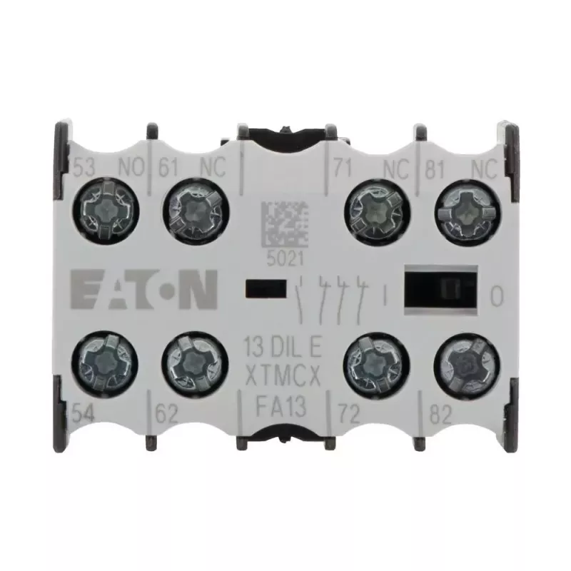 Eaton 13DILE positieschakelaar, 1NO+1NC, stoter, IP65, zwart/wit 002397