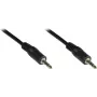 GoodConnections 3,5mm stereo-jackkabel 2,5m stekker naar stekker zwart 1970-02