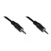 GoodConnections 3,5mm stereo-jackkabel 2,5m stekker naar stekker zwart 1970-02