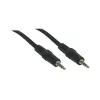 GoodConnections 3,5mm stereo-jackkabel 2,5m stekker naar stekker zwart 1970-02