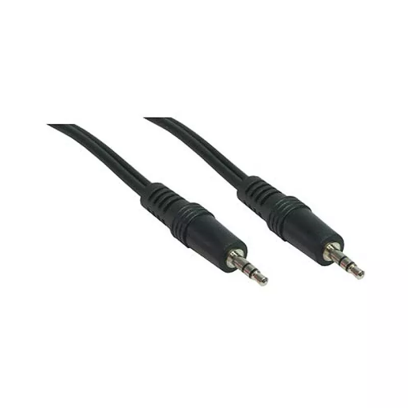 GoodConnections 3,5mm stereo-jackkabel 2,5m stekker naar stekker zwart 1970-02