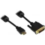 Good Connections HDMI naar DVI-D Single Link videokabel 1m zwart 4510-DD1