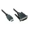 Good Connections HDMI naar DVI-D Single Link videokabel 1m zwart 4510-DD1