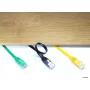 GoodConnections Cat. 5e U/UTP platte patchkabel, 7,5 m, wit 805U-F507W