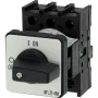 Eaton P1-25/E 3-polige hoofdschakelaar-lastscheider, 25 A, IP65, zwart/wit 038724