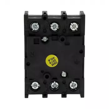 Eaton P1-25/E 3-polige hoofdschakelaar-lastscheider, 25 A, IP65, zwart/wit 038724