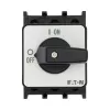Eaton P1-25/E 3-polige hoofdschakelaar-lastscheider, 25 A, IP65, zwart/wit 038724