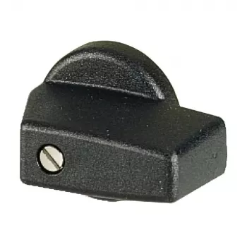 Eaton RMQ-Titan draaigreep KNB-T0, zwart kunststof, frontmontage, 22,5 mm, IP66/IP67/IP69K 038909