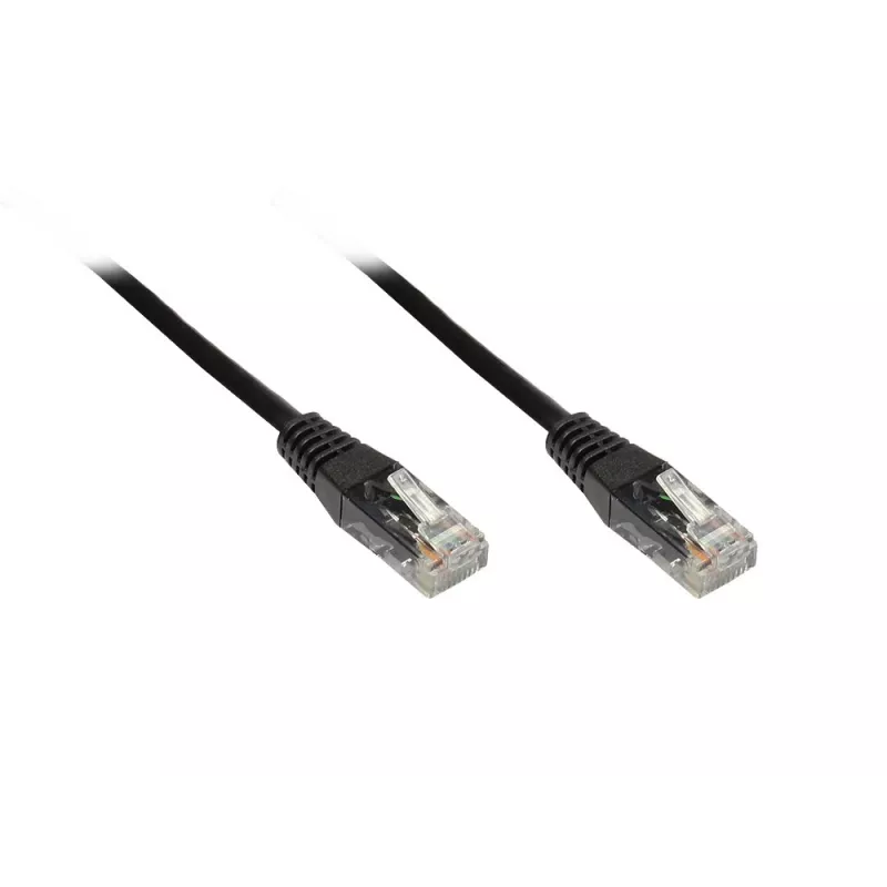 Good Connections Cat. 6 U/UTP patchkabel, 0,5 m, zwart 806U-005S