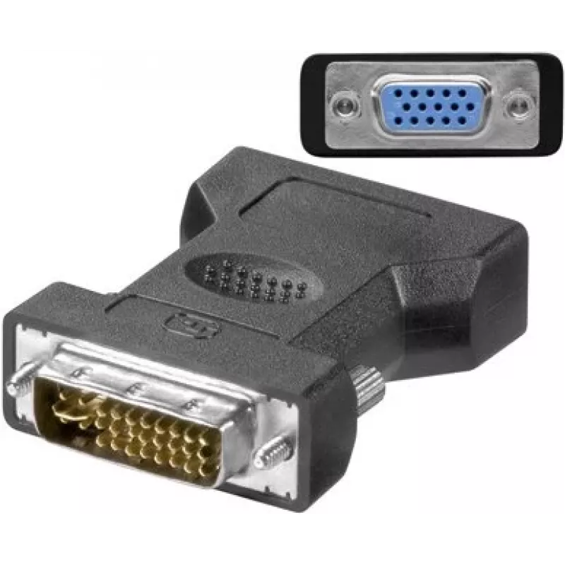 GoodConnections VGA-bus naar DVI 24+5 stekker adapter (VGA-DVI)