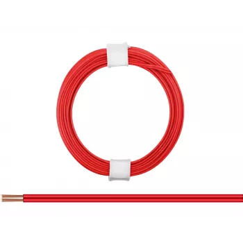 Donau Elektronik 114-00 litze 2 x 0,08 mm² rood 5 m