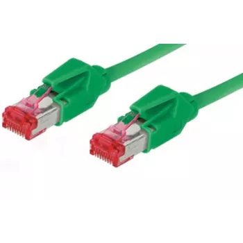 Good Connections Cat.6 S/FTP PiMF halogeenvrije patchkabel, Hirose RJ45, groen, 7 m 8066-107G
