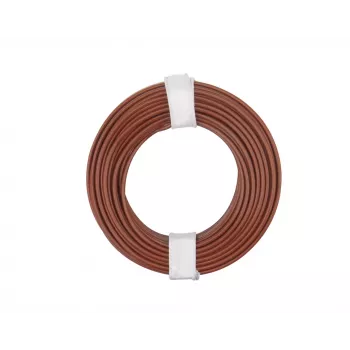Donau Elektronik 175-018 LiY litze 1 x 0,75 mm² bruin