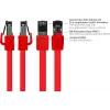 GoodConnections Alcasa 8080-015R Cat8.1 S/FTP netwerkkabel 1,5m rood