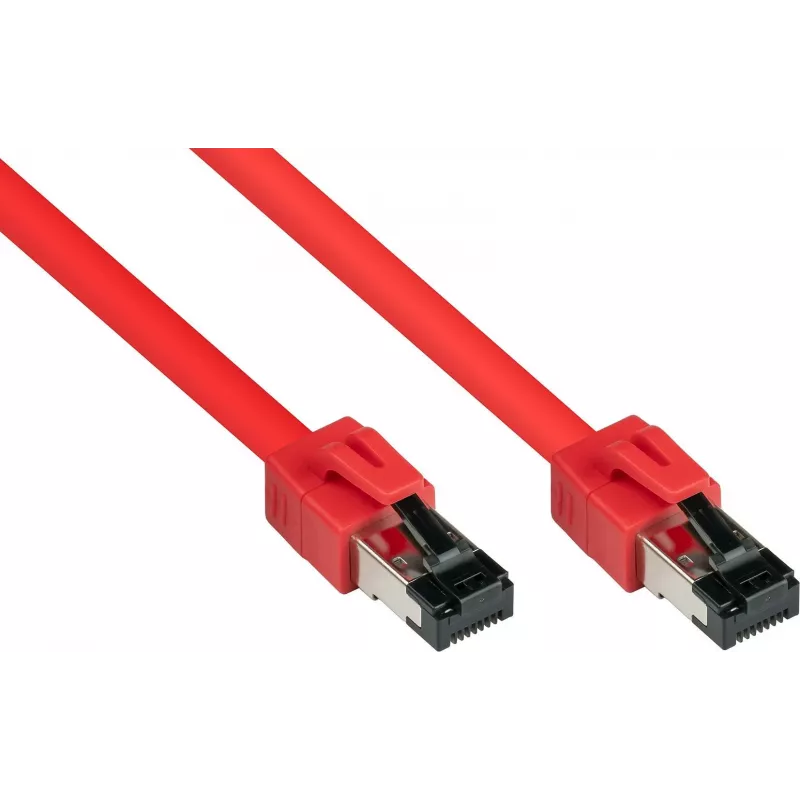 GoodConnections Alcasa 8080-015R Cat8.1 S/FTP netwerkkabel 1,5m rood