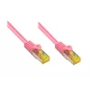 GoodConnections 8070R-400M Cat.7 S/FTP RJ45 patchkabel, PiMF, halogeenvrij, 600 MHz, OFC, RNS-clipbescherming, 40 m, magenta