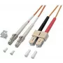 Good Connections LW-620LS LC/SC Duplex OM1 Multimode glasvezel patchkabel, 62,5/125, 20 m