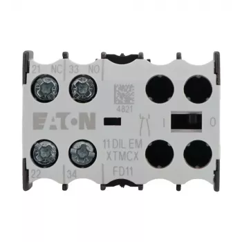 Eaton hulpcontactblok 1NO+1NC 11DILEM 2-polig geforceerde contacten 010080