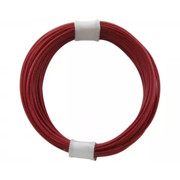 Donau Elektronik 110-0 litze 1 x 0,04 mm² rood 10 m