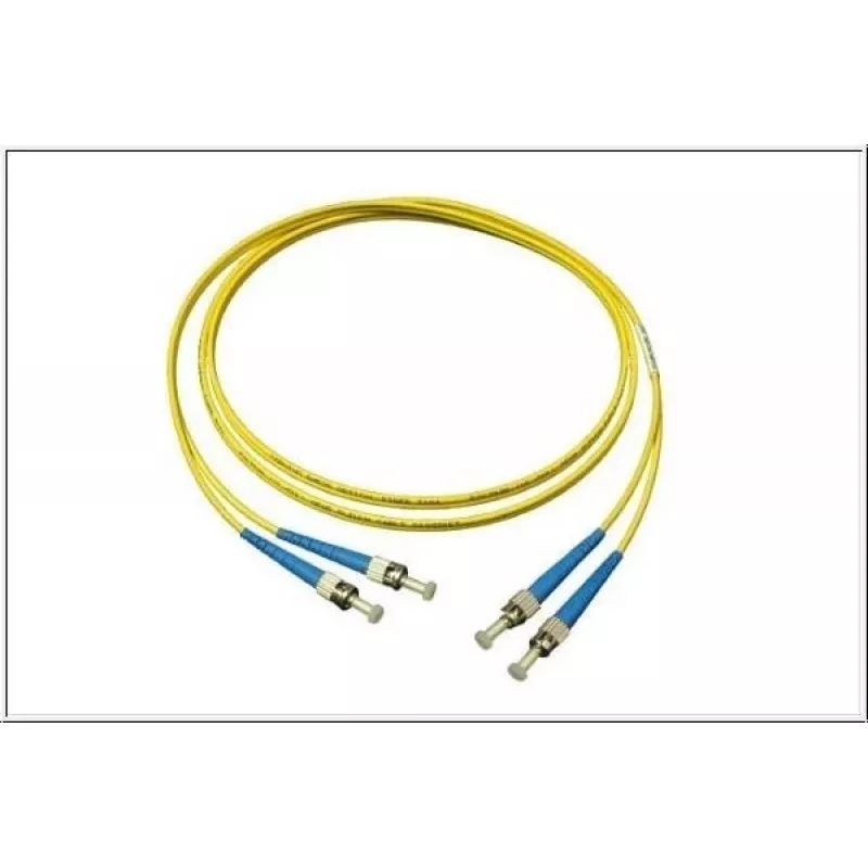 GoodConnections LW-905ST singlemode duplex ST/ST glasvezel-patchkabel, 9/125 µm OS2, 5 m, geel