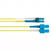 GoodConnections LW-930LS OS2 Singlemode duplex glasvezel patchkabel, LC/SC, 9/125, 30 m