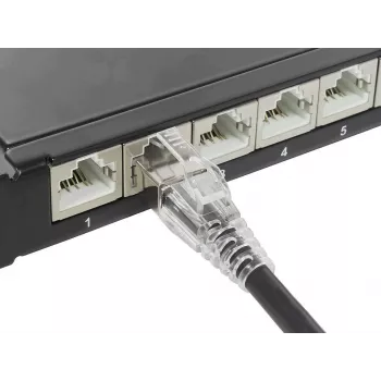 Good Connections Cat.6A S/FTP LSZH patchkabel met RNS latch-bescherming, zwart, 3m 8060-HV030S
