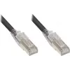 Good Connections Cat.6A S/FTP LSZH patchkabel met RNS latch-bescherming, zwart, 3m 8060-HV030S