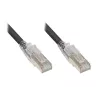 Good Connections Cat.6A S/FTP LSZH patchkabel met RNS latch-bescherming, zwart, 3m 8060-HV030S