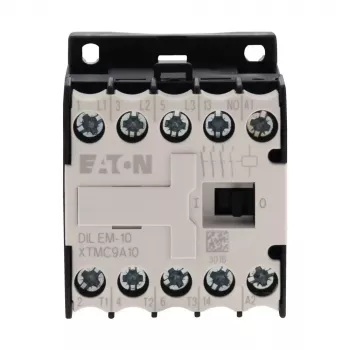 Eaton DILEM-10 mini-contactor 230V AC 50Hz / 240V AC 60Hz, 3-polig, 9A, 1NO, 690V, DIN-rail 051786