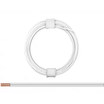 Donau Elektronik 114-55 litze 2 x 0,08 mm² wit 5 m